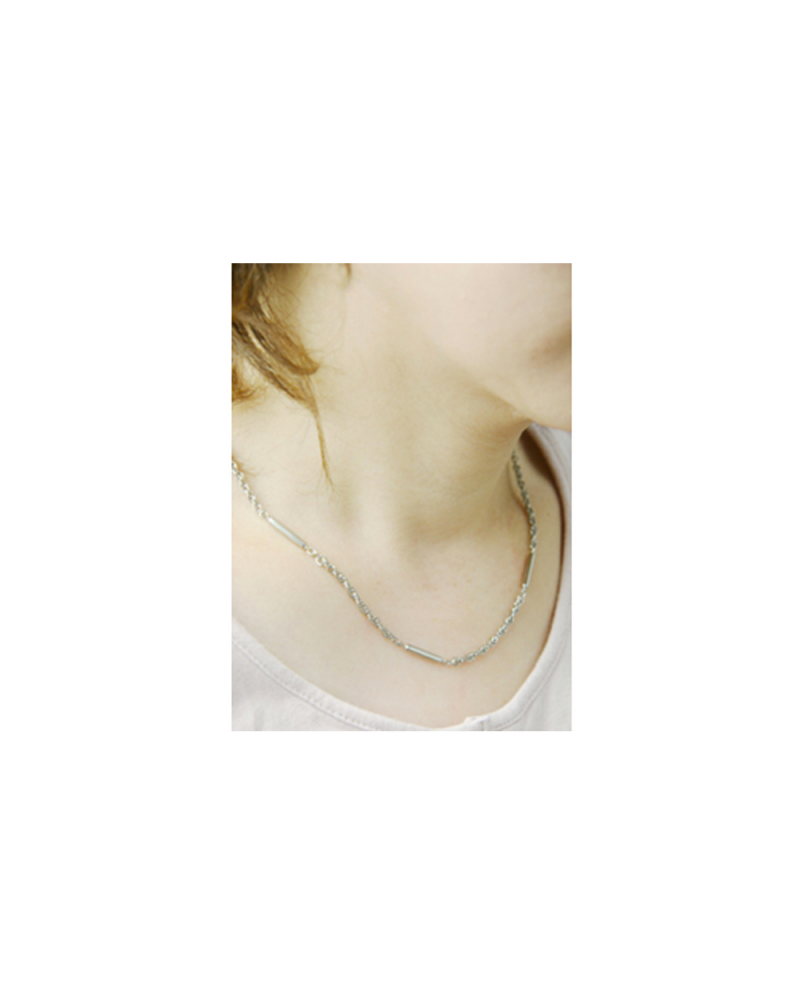 【Domestic pure titanium】 Negative ion necklace rope 【Horie / H-CT-I201】