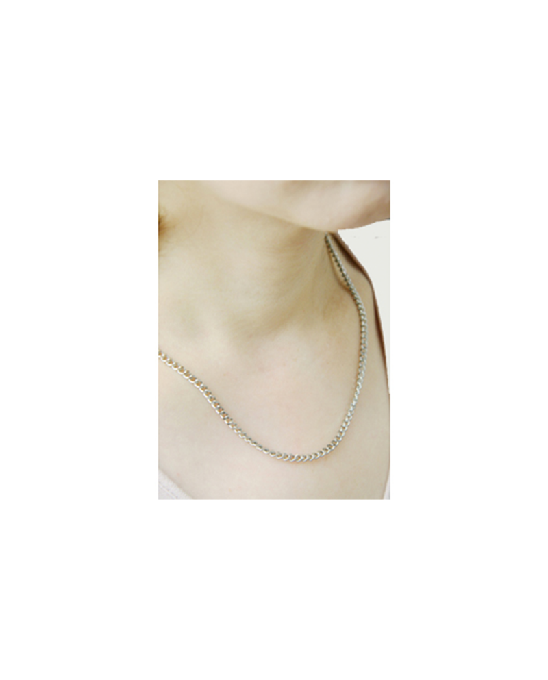 Domestic pure titanium necklace Kihei [Horie / HCTN004]