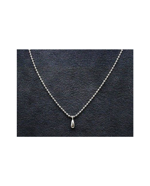 Domestic pure titanium necklace ball chain (spring ball) [Horie / H-CT-N102]