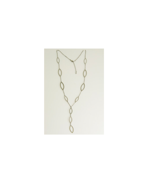 Domestic pure titanium long necklace seed Y [Horie / H-CT-N604]