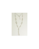Domestic pure titanium long necklace seed Y [Horie / H-CT-N604]