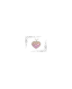 Titanium necklace (mesh) Heart (Mirufyu) Pink [Horie / Horie]