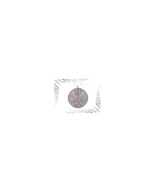 Titanium Necklace (Mesh) Round (Ivy) [Horie]