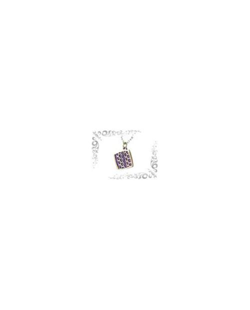 Titanium necklace (mesh) cube [Horie]