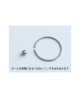 Domestic Pure Titanium Body Earrings Bead 16G (1.2mm) Inner Diameter 19.1mm ☆ 5 colors [Horie / H-Q126]