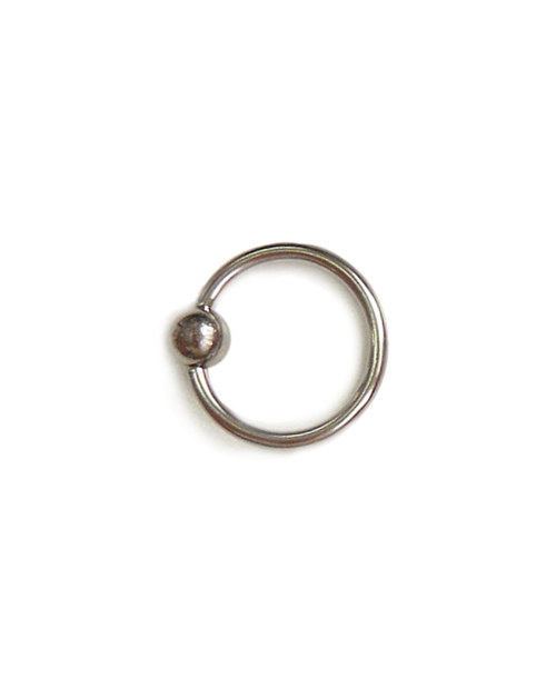 Domestic Pure Titanium Body Earrings Bead 14G (1.6mm) Inner Diameter 12.7mm ☆ 5 colors [Horie / H-Q164]
