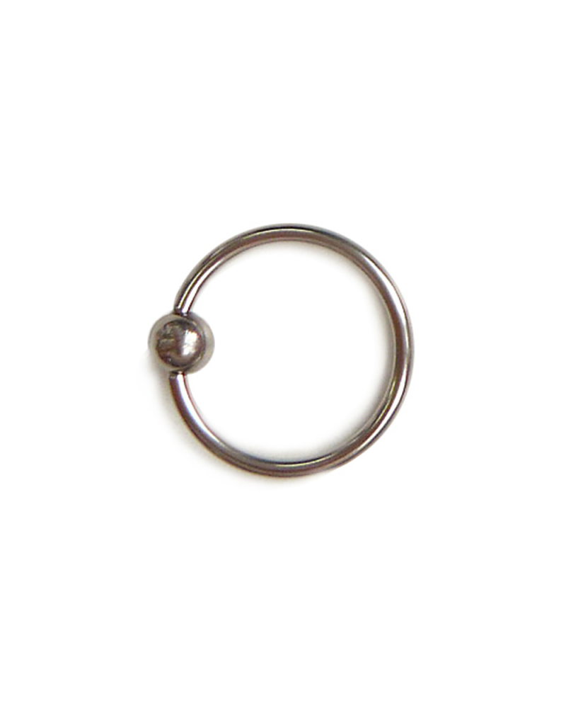 Domestic Pure Titanium Body Earrings 14G (1.6mm) Inner Diameter 15.9mm ☆ 5 colors available [Horie / H-Q165]