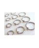 Domestic pure titanium body earrings beads 10G (2.4mm) inner diameter 15.9mm [Horie / H-Q245]