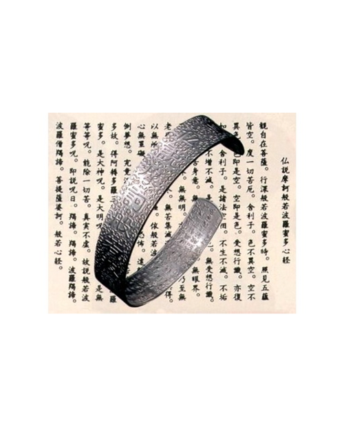 Domestic Pure Titanium Bracelet [Bangle Type] Amulet Bless [Horie / H-TB-01]