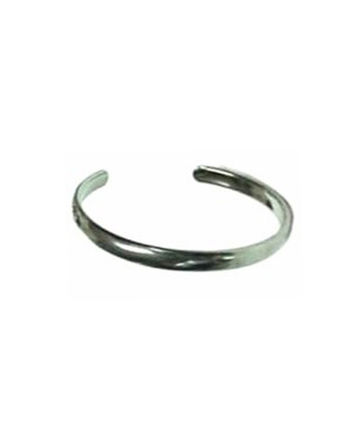 Domestic Pure Titanium Bracelet [Bangle Type] Slim Ring Bless [Horie / H-TB-05]