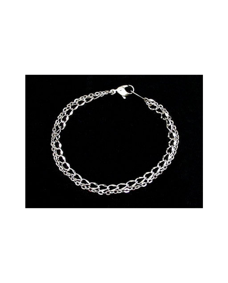 Domestic pure titanium bracelet double (Arame) [Horie / H-TBT907]