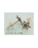 Domestic pure titanium earrings Snow B ☆ 4 colors [Horie / H-TP700B]