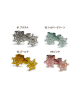 Domestic pure titanium earrings Snow B ☆ 4 colors [Horie / H-TP700B]