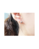 Domestic pure titanium earrings sphere φ5.0mm ☆ 12 colors [Horie / H-TP701E]