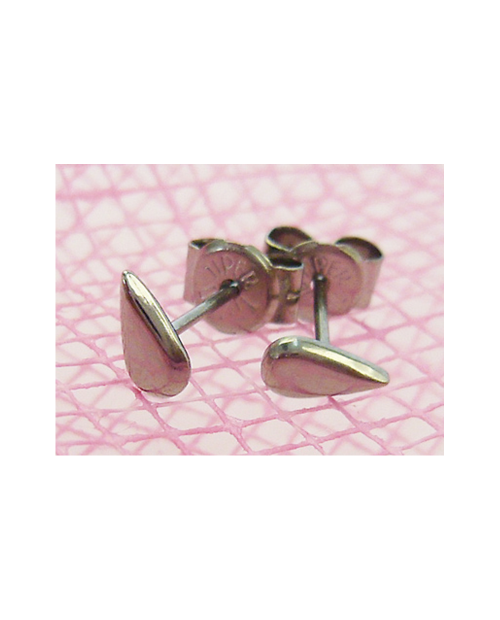 Domestic pure titanium earrings Tier 12 colors available [Horie / H-TP707]