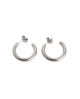 Domestic pure titanium earrings G ring 3 x 20 ☆ 12 colors [Horie / H-TP7552]