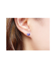 Domestic pure titanium earrings butterfly ☆ 12 colors available [Horie / H-TP818]