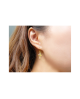 Domestic Pure Titanium Hook Earrings Cloth 12 colors available [Horie / H-TP722]